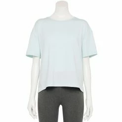 Women's FLX Core Drop-Shoulder Tee Grazing Lavendar -FLX stop unnamed file 1000