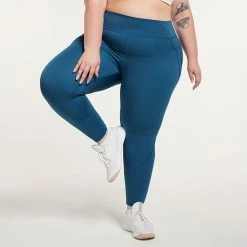 Plus Size FLX Ascent High-Waisted 7/8 Ankle Leggings Little Ballerina -FLX stop unnamed file 1014