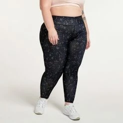 Plus Size FLX Ascent High-Waisted 7/8 Ankle Leggings Little Ballerina -FLX stop unnamed file 1015