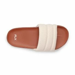 FLX Relay Women's Comfort Slide Sandals Black Leaves 6 FLX Relay Women's Comfort Slide Sandals Black Leaves -FLX stop unnamed file 1038