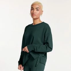 Women's FLX Embrace Side-Zip Crewneck Sweatshirt Soft Breeze 6 Women's FLX Embrace Side-Zip Crewneck Sweatshirt Soft Breeze -FLX stop unnamed file 1057