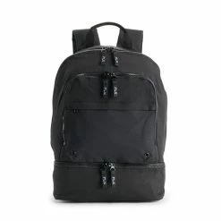 FLX Top Zip Backpack Black -FLX stop unnamed file 1081