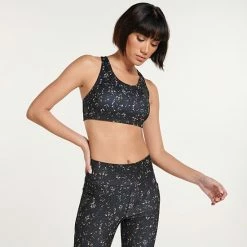 FLX Ascent Medium-Impact Sports Bra Mineral Black -FLX stop unnamed file 1085