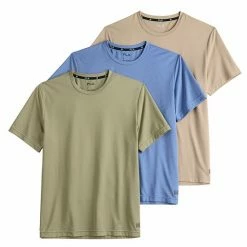 Men's FLX 3-Pack Dynamic Comfort Tee Set Mineral Black -FLX stop unnamed file 1119