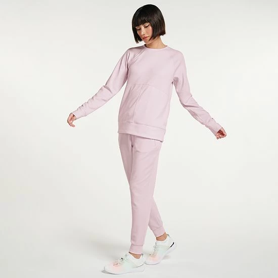 Women's FLX Crewneck Waffle Tunic Sand Trap 4 Women's FLX Crewneck Waffle Tunic Sand Trap - Image 2