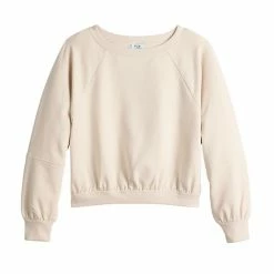 Women's FLX Boatneck French Terry Popover Sweatshirt Grazing Lavender -FLX stop unnamed file 1156