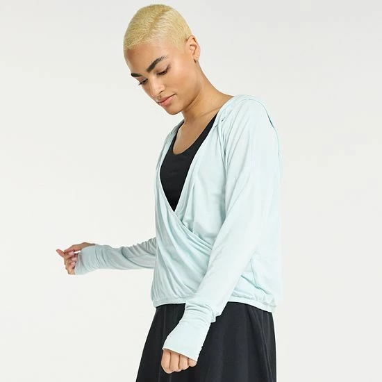 Women's FLX Lightweight Surplice Hoodie Frost Bite 3 Women's FLX Lightweight Surplice Hoodie Frost Bite