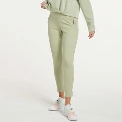 Women's FLX Elevate High-Waisted Ponte Ankle Pants Armour Gray -FLX stop unnamed file 117