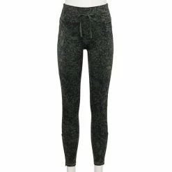 Women's FLX Ascent High-Waisted Trail Leggings With Pockets Snakeskin Forest -FLX stop unnamed file 1177