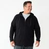 Big & Tall FLX Lined Fleece Full-Zip Hoodie Mineral Black -FLX stop unnamed file 1196