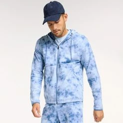 Men's FLX Fleece Hoodie Blue Wash -FLX stop unnamed file 1205