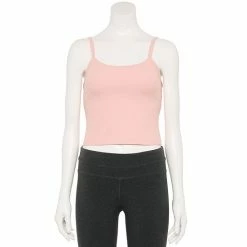 Women's FLX Affirmation Camisole With Built-In Bra Lemon Sorbet
