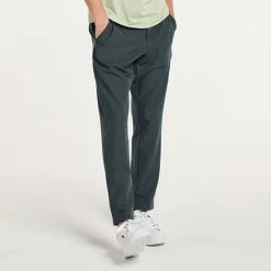 Men's FLX Steadfast Slim Chino Pants Silent Navy -FLX stop unnamed file 126