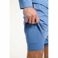 Men's FLX Lined Running Shorts Mineral Black -FLX stop unnamed file 1282