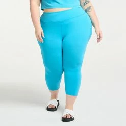 Plus Size FLX Affirmation High-Waisted Capri Leggings Dnu -FLX stop unnamed file 1291