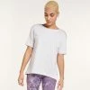 Women's FLX Harmony Front Seam Tee Grace Yellow -FLX stop unnamed file 1312