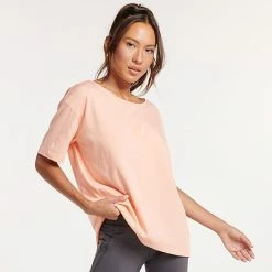 Women's FLX Harmony Front Seam Tee Grace Yellow -FLX stop unnamed file 1319