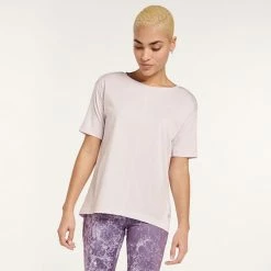 Women's FLX Harmony Front Seam Tee Grace Yellow -FLX stop unnamed file 1327