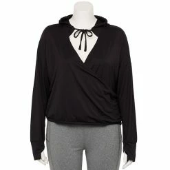 Plus Size FLX Surplice Lightweight Hoodie Frost Bite 9 Plus Size FLX Surplice Lightweight Hoodie Frost Bite -FLX stop unnamed file 1348