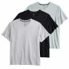 Big & Tall FLX 3-Pack Dynamic Comfort V-Neck Tee Set Green