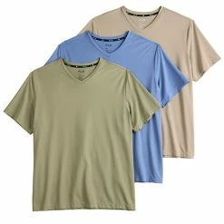 Big & Tall FLX 3-Pack Dynamic Comfort V-Neck Tee Set Green 10 Big & Tall FLX 3-Pack Dynamic Comfort V-Neck Tee Set Green -FLX stop unnamed file 1357