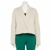Plus Size FLX Double-Breasted Crop Blazer Sand Trap -FLX stop unnamed file 1360