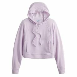 Women's FLX Waffle Crop Hoodie Sand Trap -FLX stop unnamed file 1375