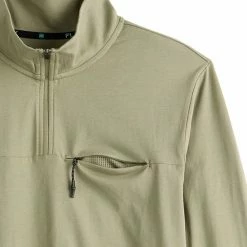 Men's FLX Core 1/4-Zip Pullover Mineral Black -FLX stop unnamed file 1391