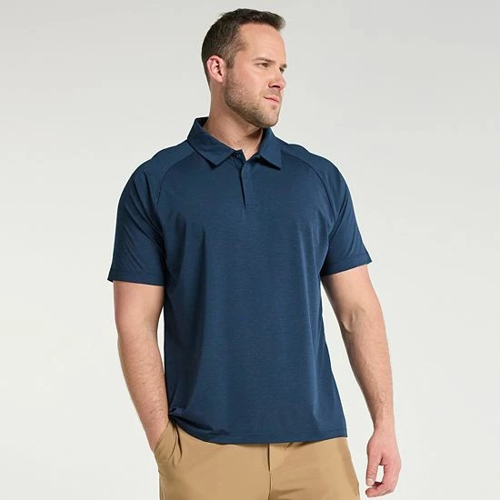 Big & Tall FLX Dynamic Comfort Polo Navy Water Big & Tall FLX Dynamic Comfort Polo Navy Water -FLX stop unnamed file 1405