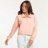 Women's FLX Embrace Quarter-Zip Sweatshirt Petalwood 1 Women's FLX Embrace Quarter-Zip Sweatshirt Petalwood -FLX stop unnamed file 1431