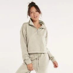 ​Women's FLX ​Embrace ​Quarter-Zip​ ​ Sweatshirt Petalwood -FLX stop unnamed file 1438