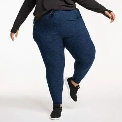 Plus Size FLX Wander Midrise Joggers Mineral Black -FLX stop unnamed file 1454