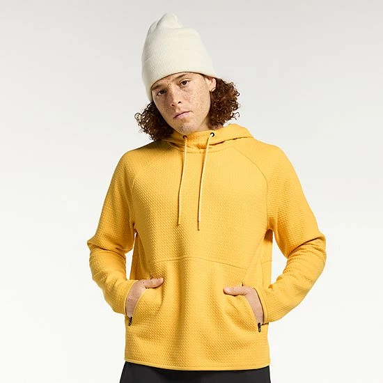 Men's FLX Textured Hoodie Quiet Storm Heather Men's FLX Textured Hoodie Quiet Storm Heather -FLX stop unnamed file 146
