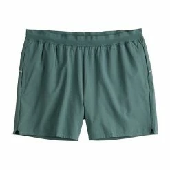 Men's FLX Perforated Running Shorts Claremont Green -FLX stop unnamed file 1463