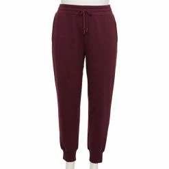 Plus Size FLX Embrace High-Waisted Banded-Bottom Sweatpants Midnight Flood 5 Plus Size FLX Embrace High-Waisted Banded-Bottom Sweatpants Midnight Flood -FLX stop unnamed file 1471