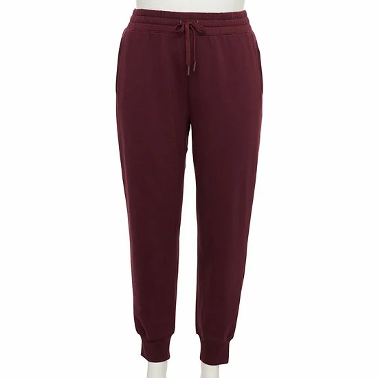 Plus Size FLX Embrace High-Waisted Banded-Bottom Sweatpants Midnight Flood Plus Size FLX Embrace High-Waisted Banded-Bottom Sweatpants Midnight Flood -FLX stop unnamed file 1471