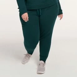 Plus Size FLX Embrace High-Waisted Banded-Bottom Sweatpants Midnight Flood 6 Plus Size FLX Embrace High-Waisted Banded-Bottom Sweatpants Midnight Flood -FLX stop unnamed file 1472