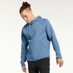 Men's FLX Textured Hoodie Quiet Storm Heather 9 Men's FLX Textured Hoodie Quiet Storm Heather -FLX stop unnamed file 149