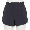 Women's FLX High-Waisted Paperbag-Waist Shorts Mint Crackle