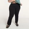 Plus Size FLX Affirmation High-Waisted Flare-Leg Pants -FLX stop unnamed file 1522