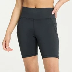 Women's FLX Ascent Bike Shorts Mineral Black -FLX stop unnamed file 1526