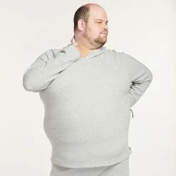 Big & Tall FLX Commuter Fleece Pullover Hoodie Dalton Mint -FLX stop unnamed file 1545