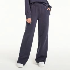 Women's FLX Embrace Paperbag High-Waisted Wide-Leg Pants Bisque Tan -FLX stop unnamed file 156