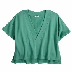 Women's FLX Deep V-Neck Oversized Top Gulf Island -FLX stop unnamed file 1574