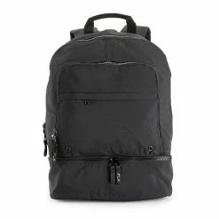 FLX Top Zip Backpack Black -FLX stop unnamed file 1582