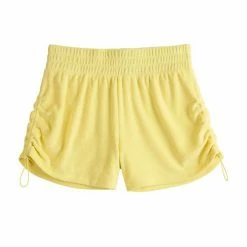 Women's FLX High-Waisted Terry Cloth Shorts Plum Sherry -FLX stop unnamed file 1616