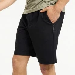 Men's FLX Synergy Fleece Shorts Flint Gray Heather -FLX stop unnamed file 1640