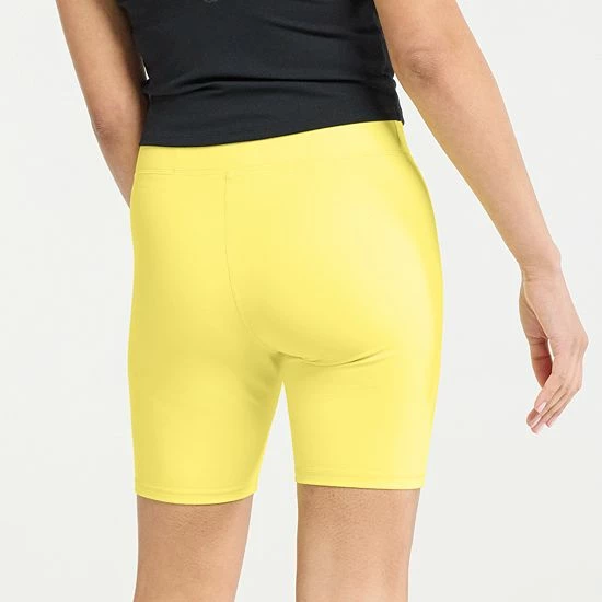 Women's FLX Affirmation High-Waisted Bike Shorts Sand Trap Women's FLX Affirmation High-Waisted Bike Shorts Sand Trap -FLX stop unnamed file 1655