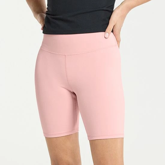 Women's FLX Affirmation High-Waisted Bike Shorts Sand Trap Women's FLX Affirmation High-Waisted Bike Shorts Sand Trap -FLX stop unnamed file 1663