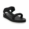 FLX Seek Women's Strappy Platform Sandals Black Onyx